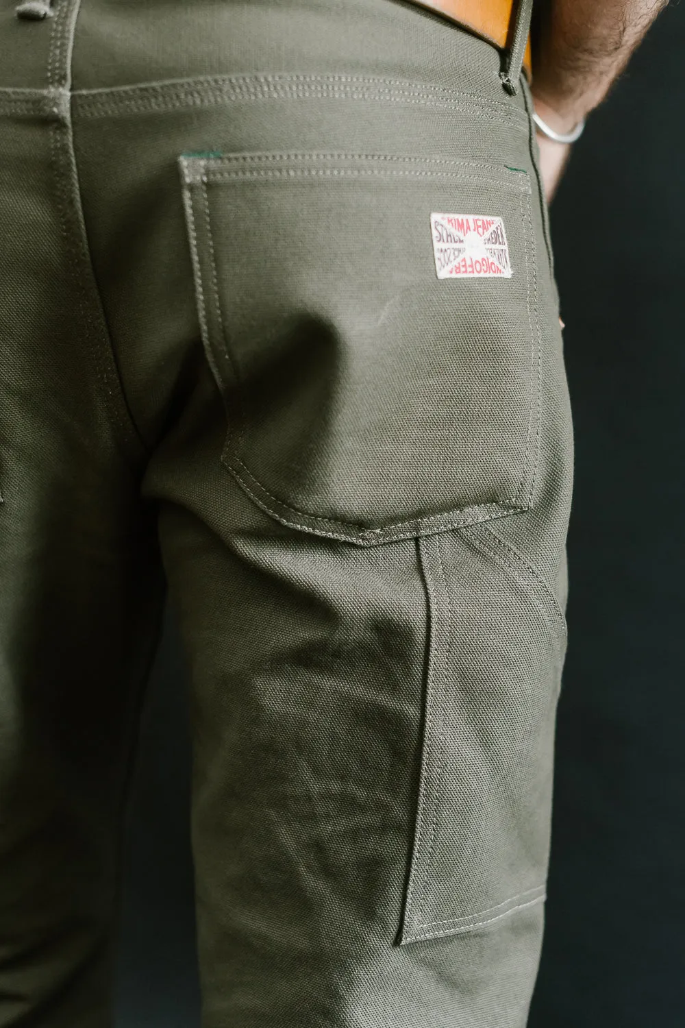 13oz - Wendell Double Knee Pant - Desert Moss