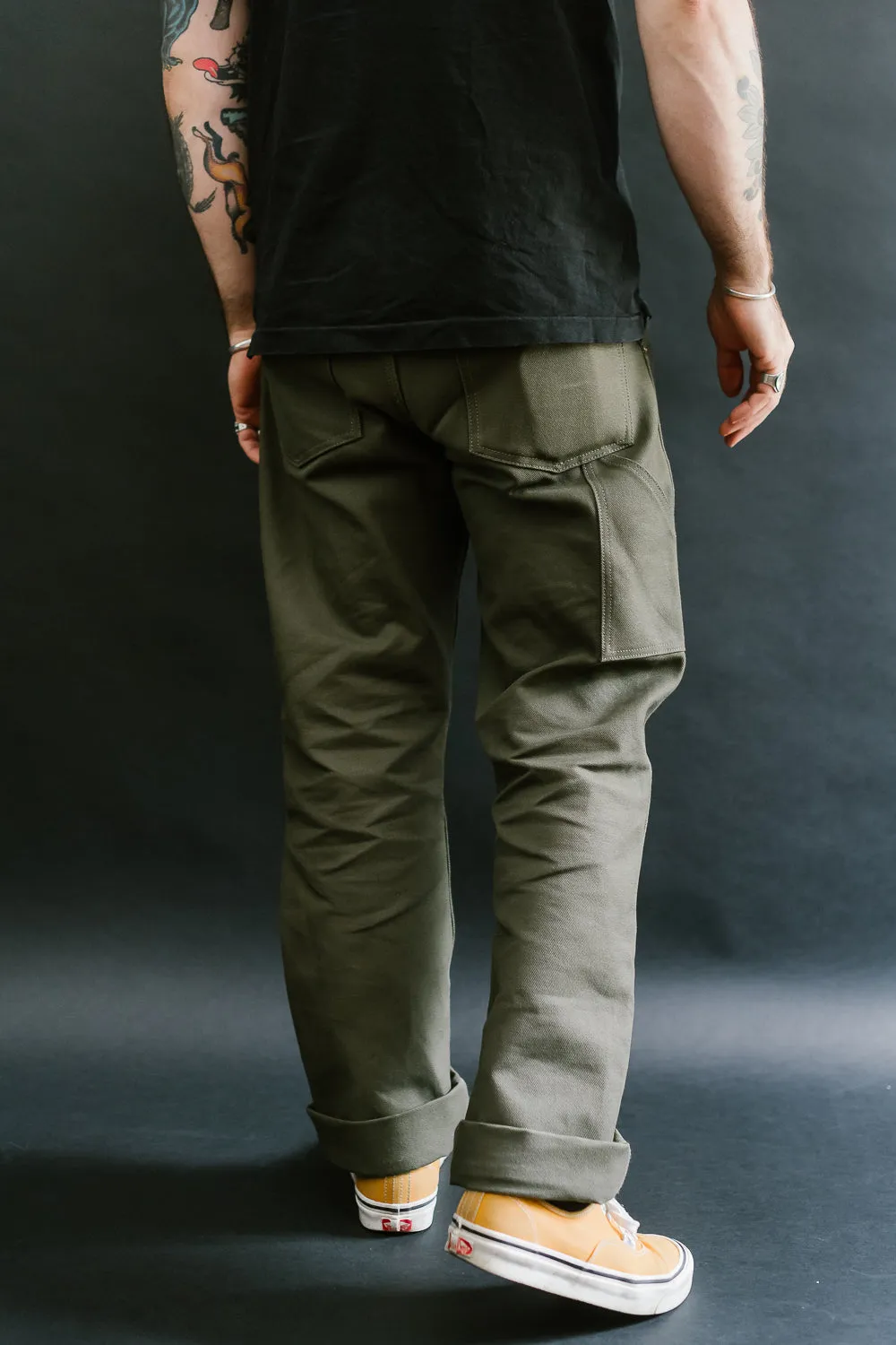 13oz - Wendell Double Knee Pant - Desert Moss