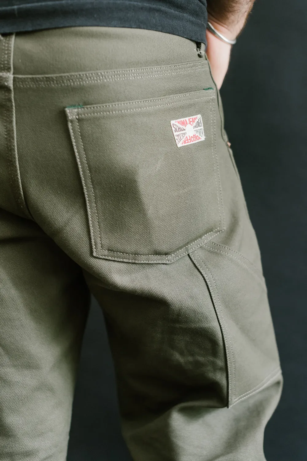 13oz - Wendell Double Knee Pant - Desert Moss