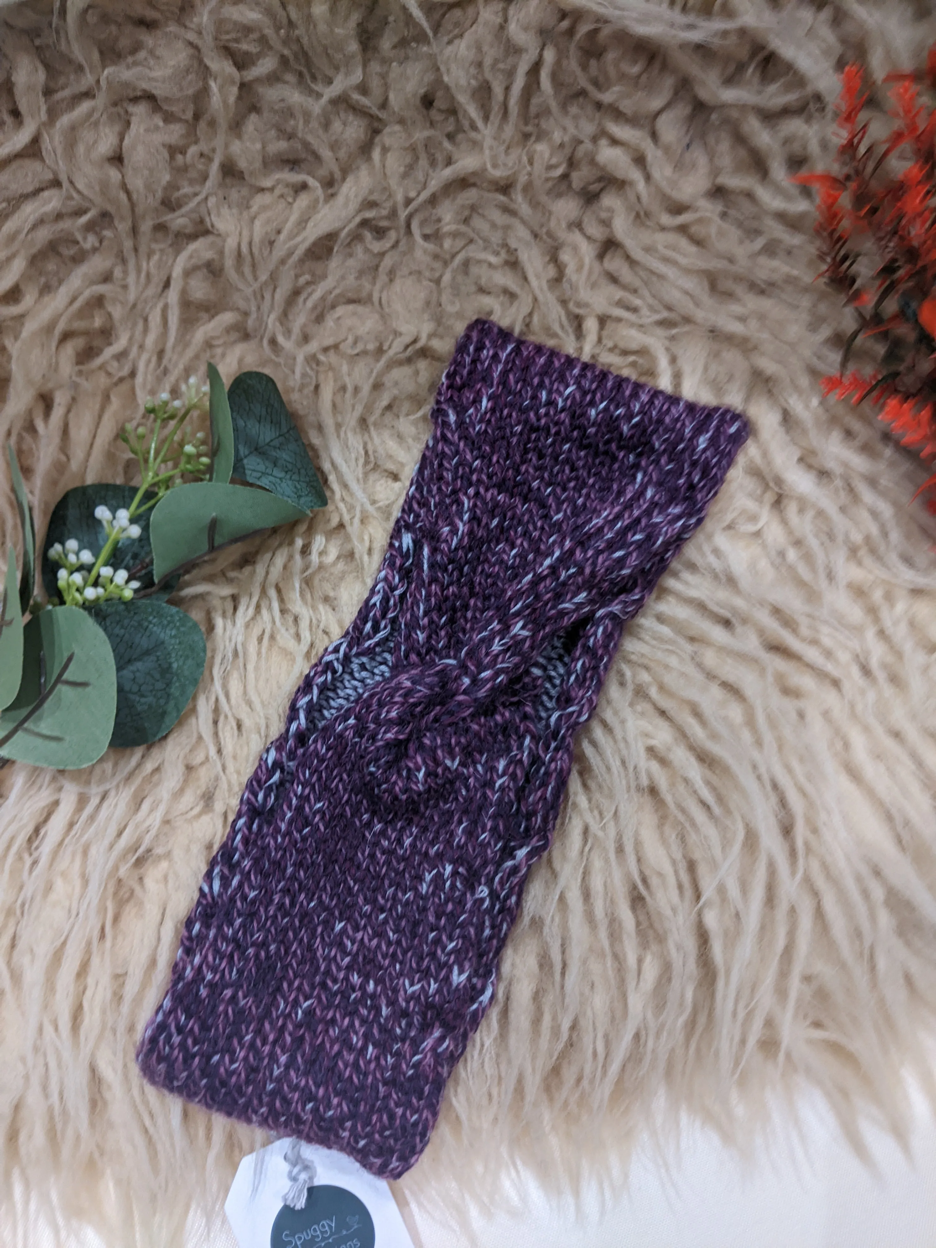 Adults One-of-a-kind Merino Wool Headbands (check listing for all styles)