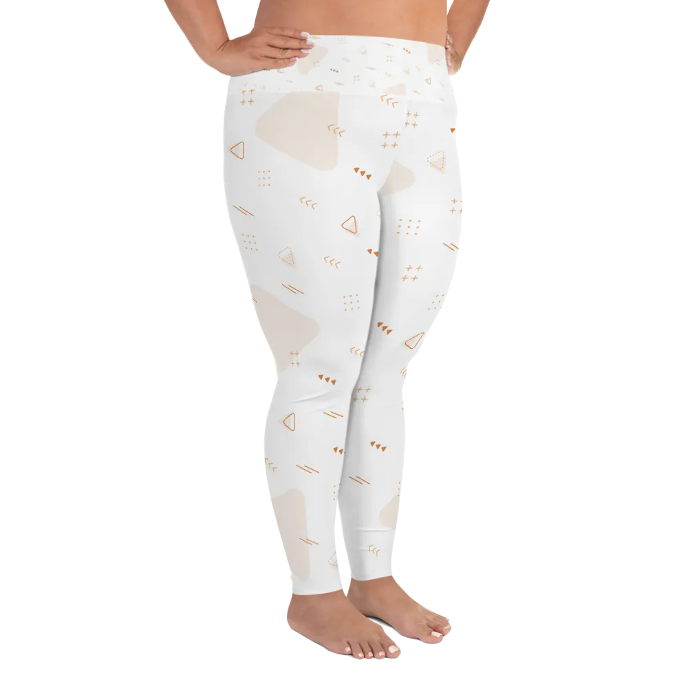 All-Over Print Plus Size Leggings