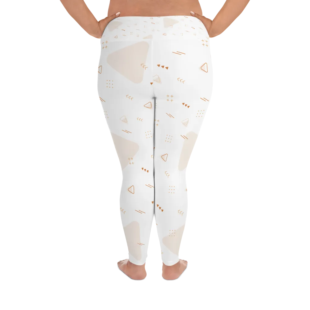 All-Over Print Plus Size Leggings