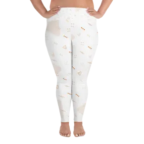 All-Over Print Plus Size Leggings