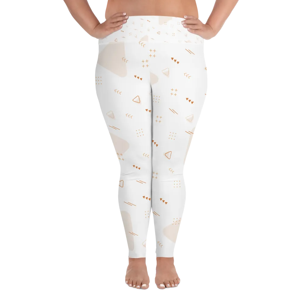 All-Over Print Plus Size Leggings