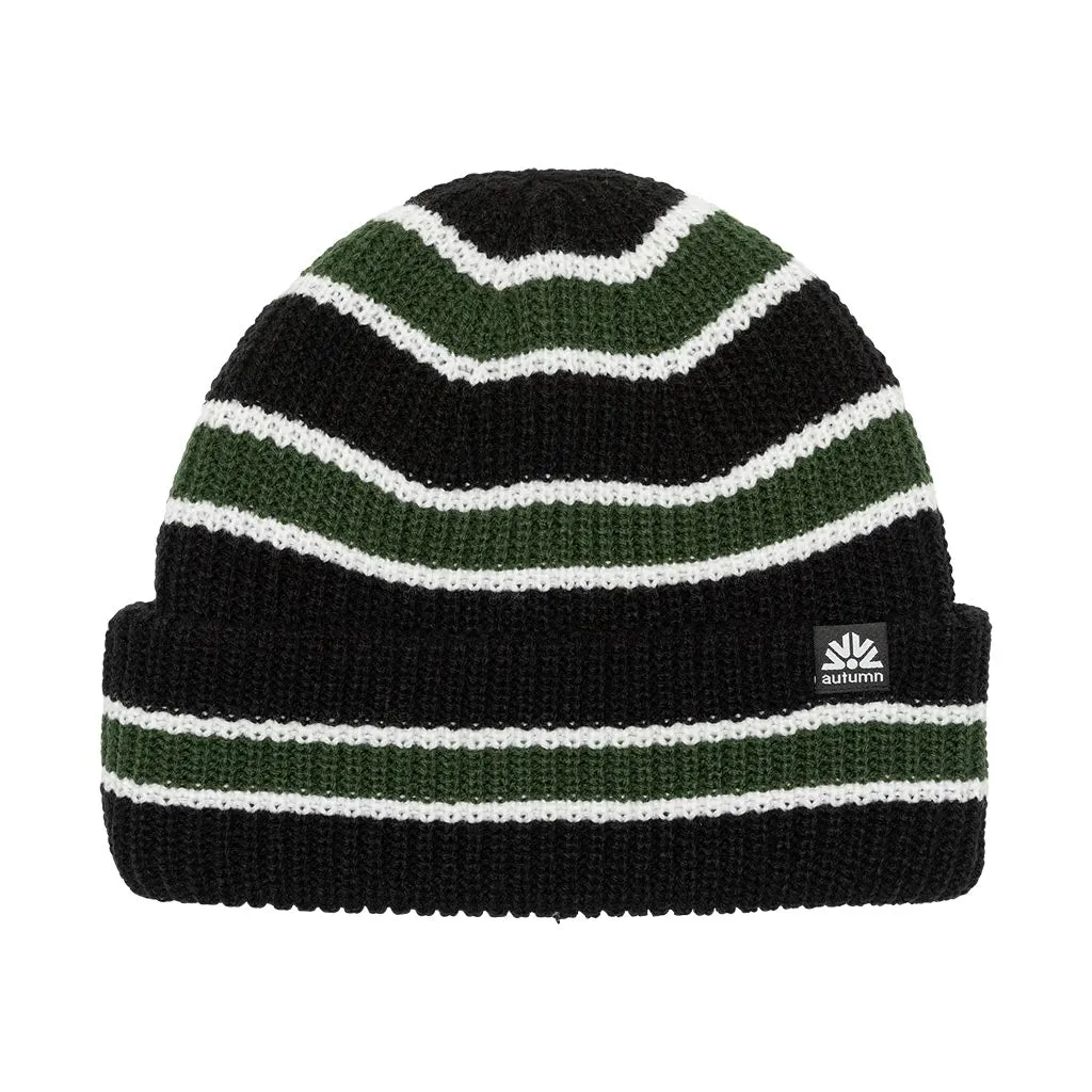 Autumn Slacker Beanie - Black