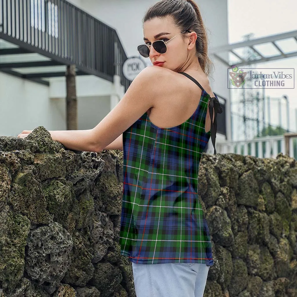 Baillie Tartan Loose Halter Neck Camisole