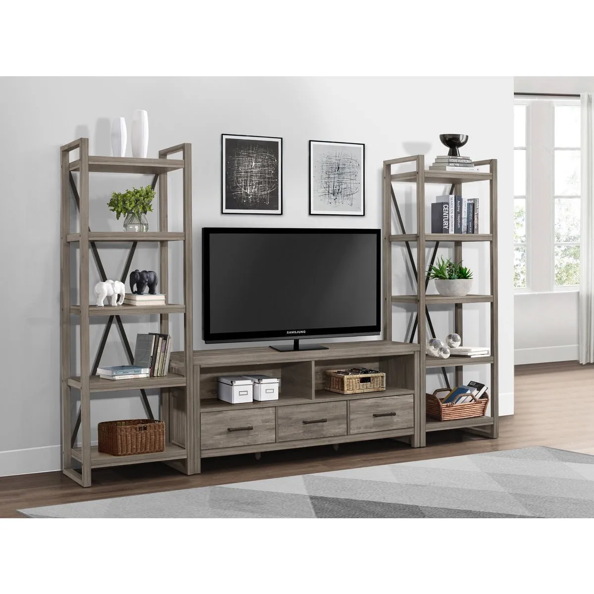 Bainbridge TV Stand Grey