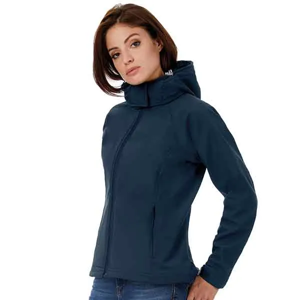 B&C Ladies Hooded Softshell