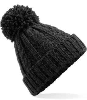 BB480 - Beechfield Cable Knit Melange Beanie