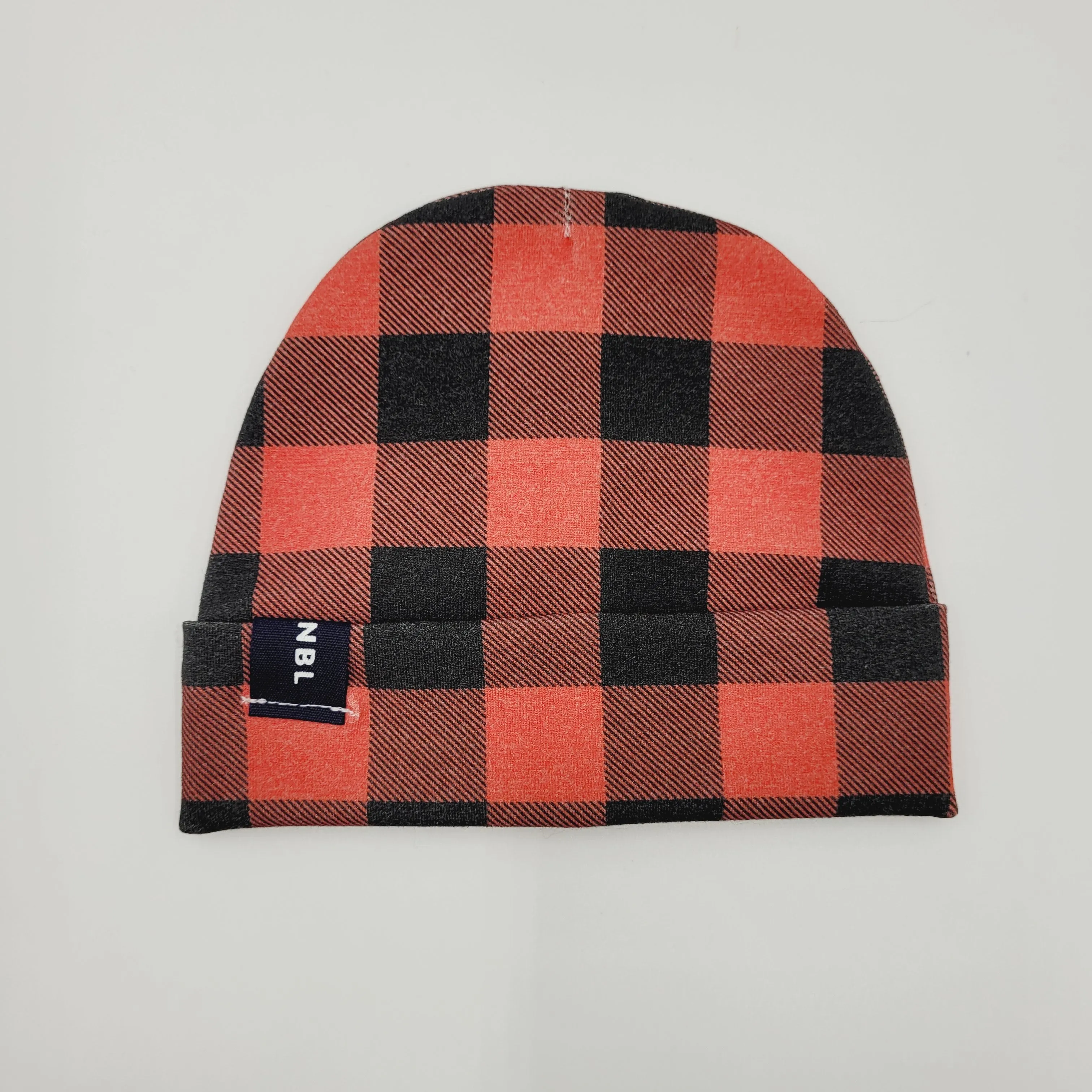 Beanie Hat (Buffalo Plaid)