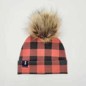 Beanie Hat (Buffalo Plaid)