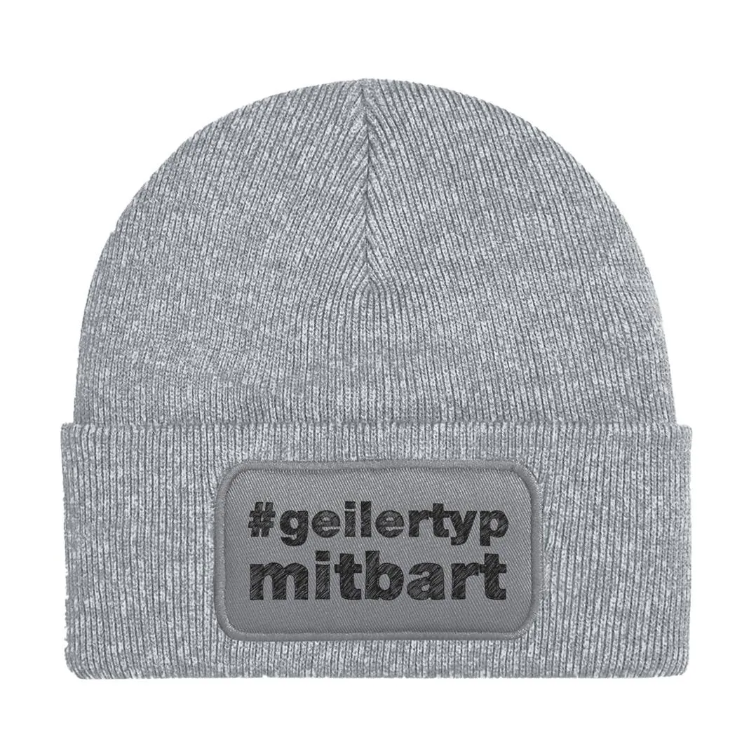 Beanie Mütze - #geilertypmitbart