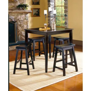 Black Counter Height Dining Set