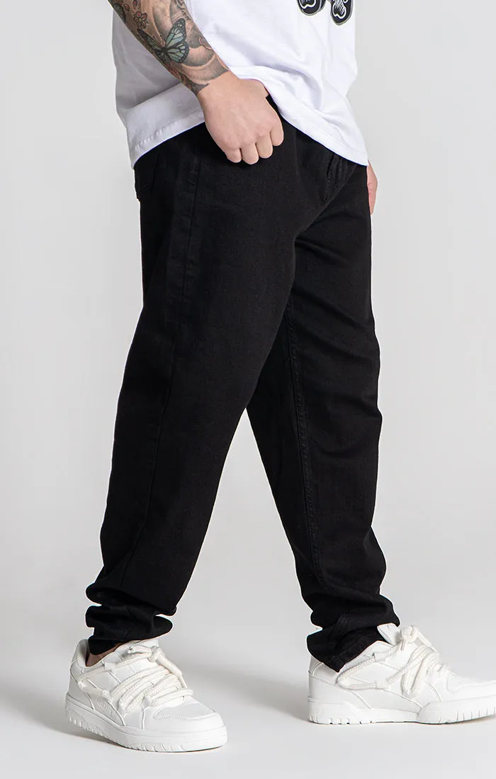 Black GK Carrot Jeans