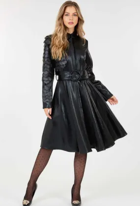 Black Scaled Jacket/Dress