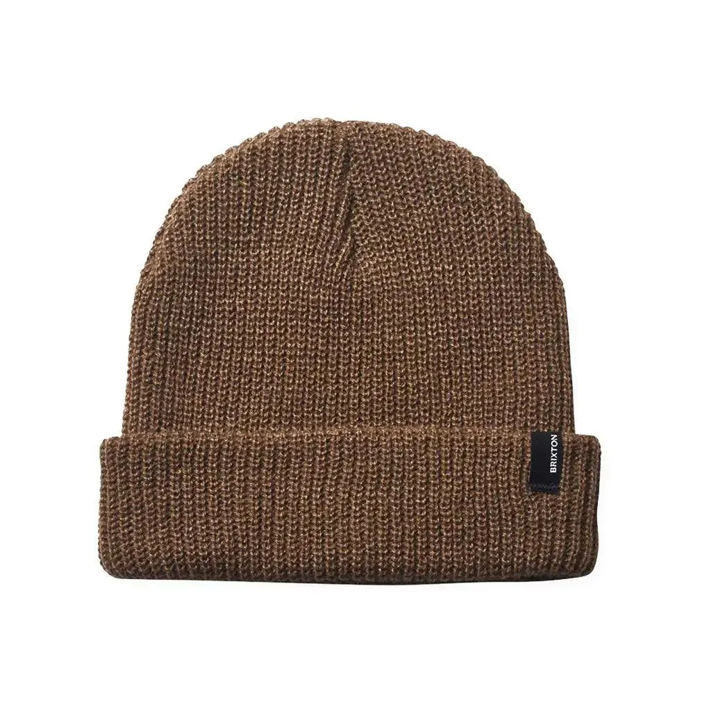 Brixton Heist Beanie Burnt Coyote Brown