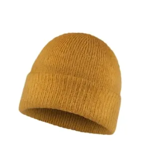 Buff Jarn Knit Beanie Ocher