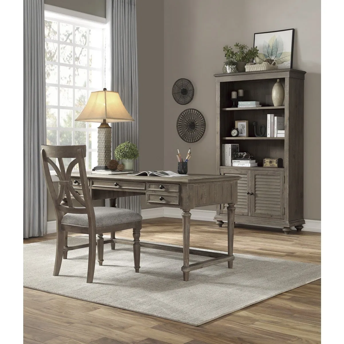 Cardano Grey Collection Writing Desk