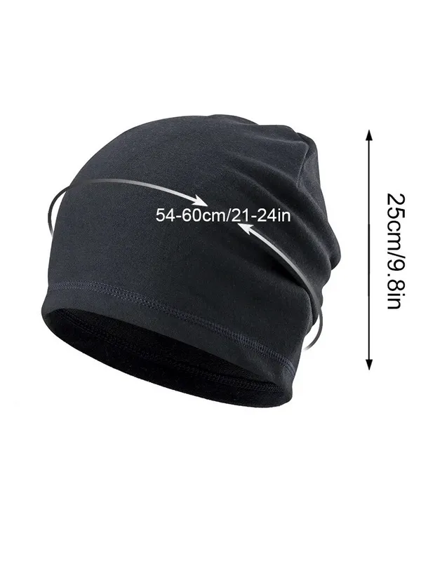 Casual Elastic Thermal Beanies for Men and Women - SF1693