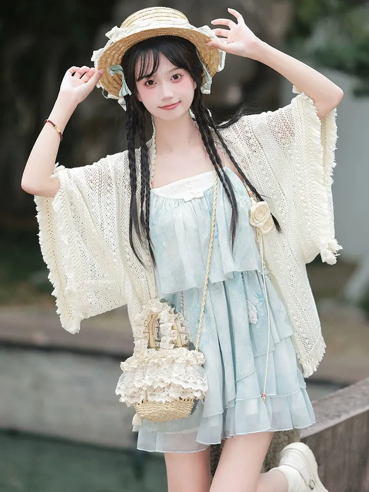 Casual Qi Lolita Song Dynasty Hanfu, Clear Lake