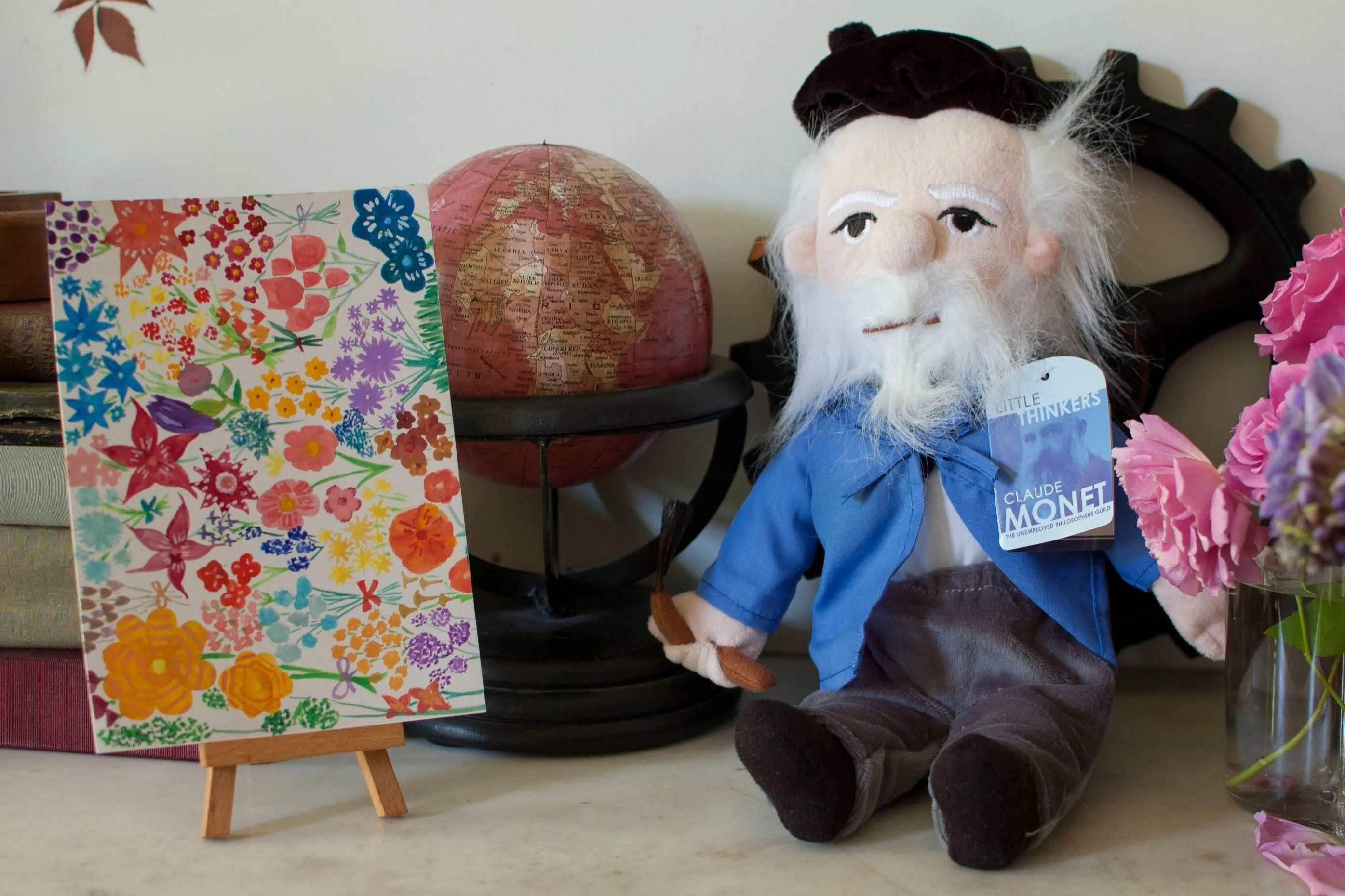 Claude Monet Plush Doll