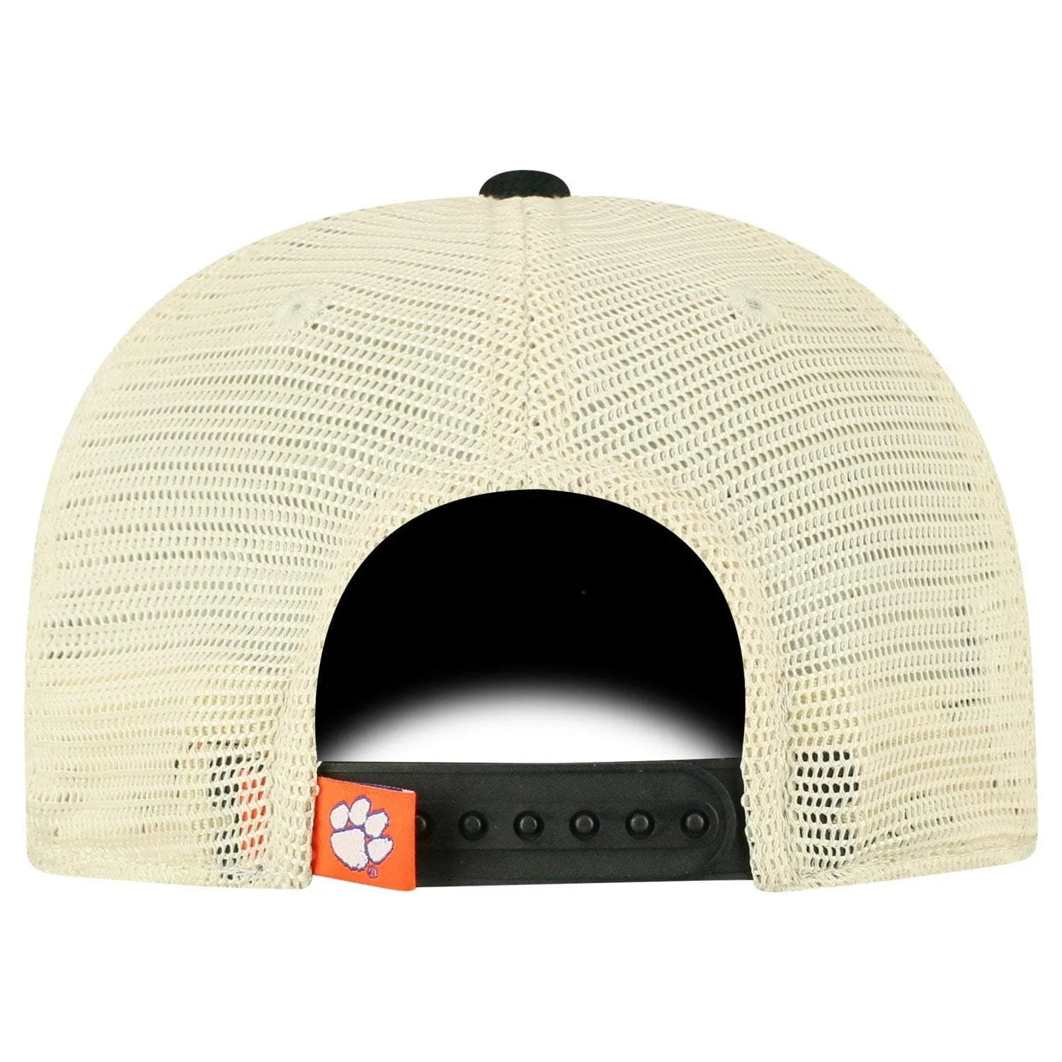 Clemson Tigers TOW "Rebel" Corduroy & Mesh Snapback Relax Hat Cap