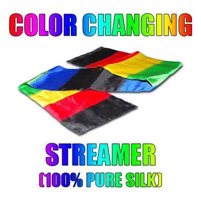 Color Changing Streamer 100&#37 Silk by Vincenzo DiFatta