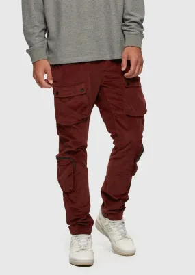 Corduroy Utility Pant (Dark Rust)