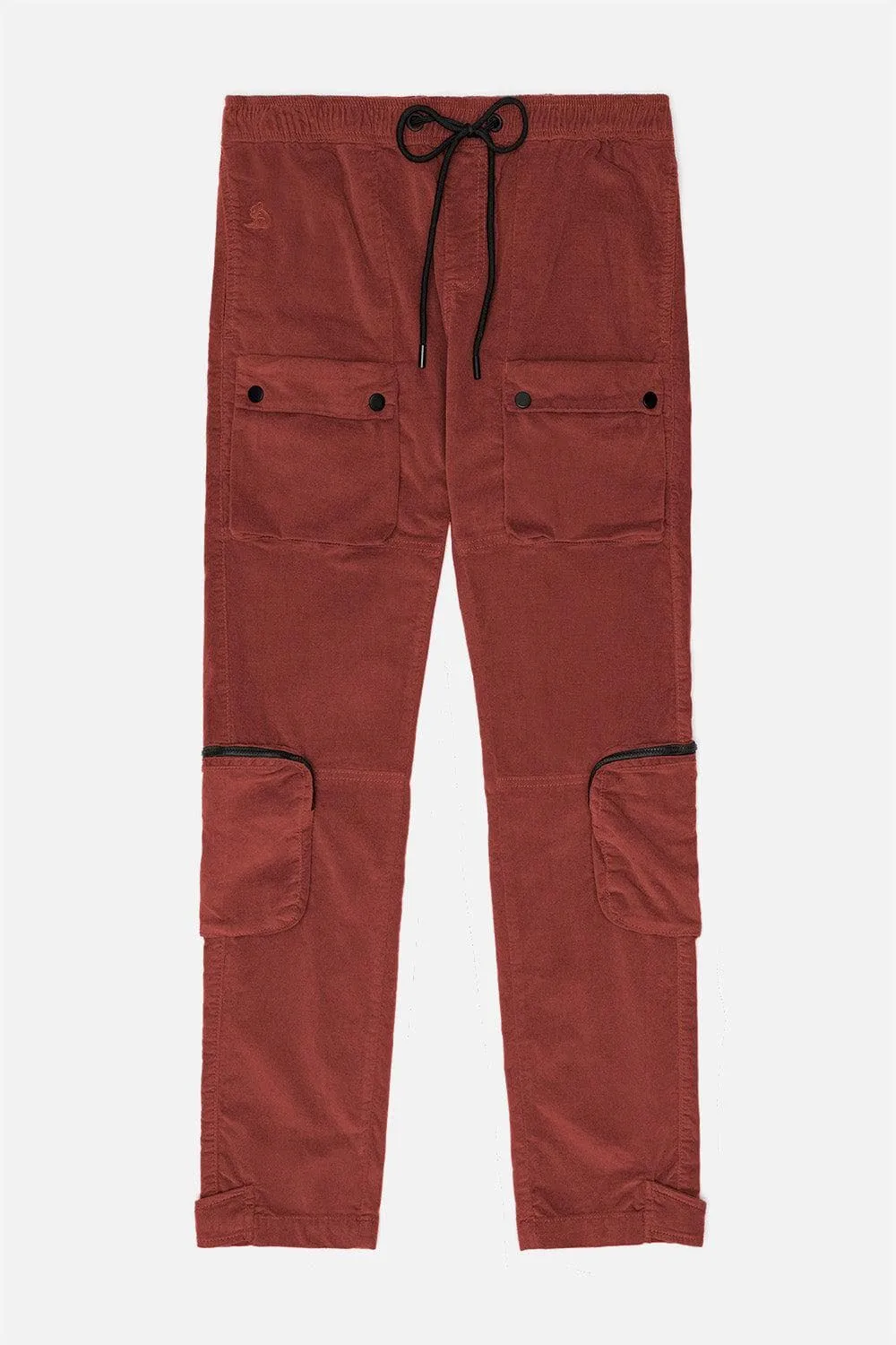 Corduroy Utility Pant (Dark Rust)