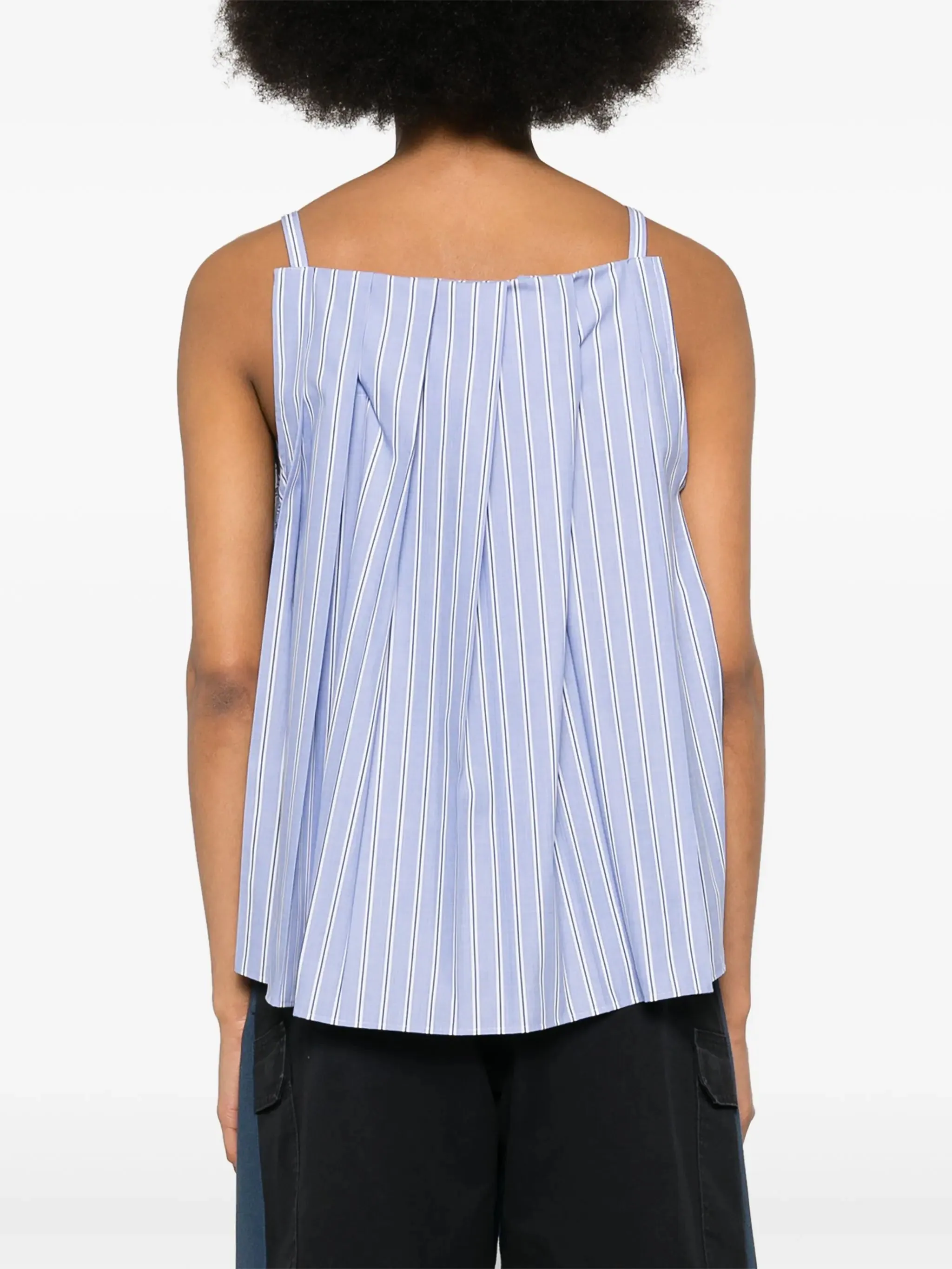 Cotton Poplin Camisole Shirt