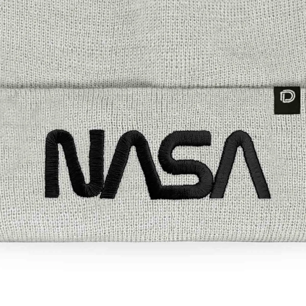 Dalix NASA Worm Logo Beanie