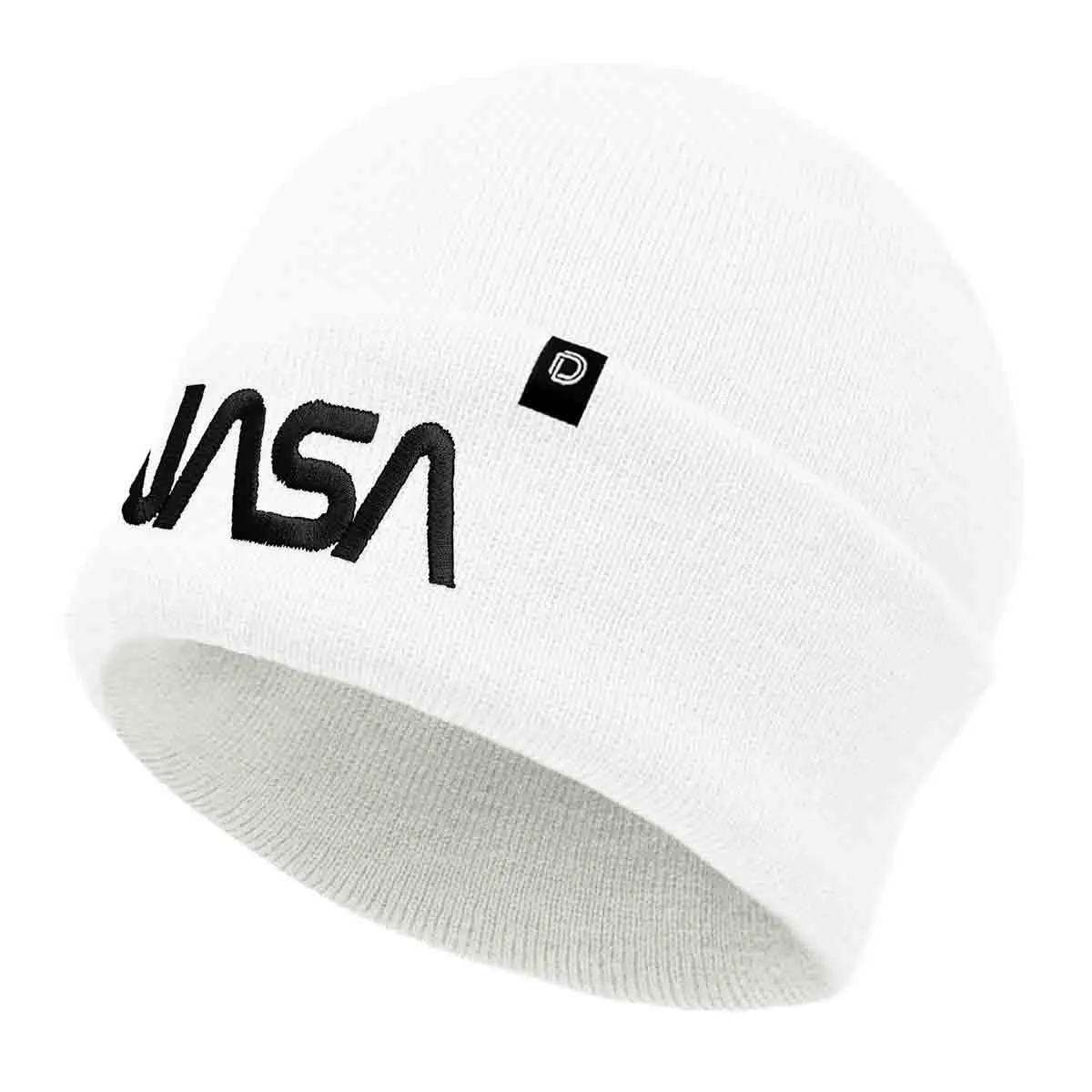 Dalix NASA Worm Logo Beanie