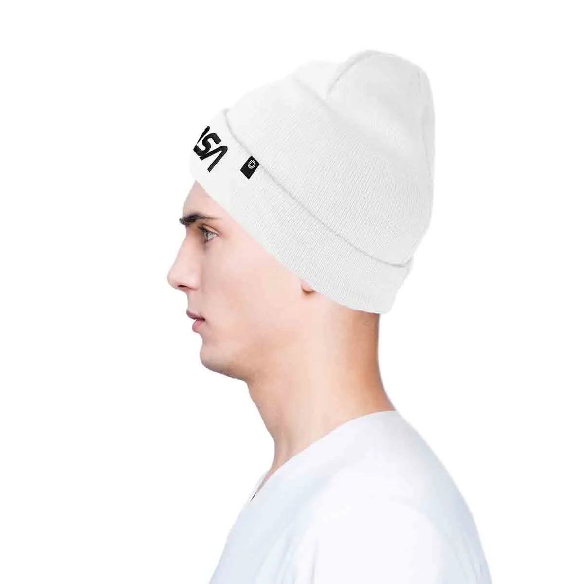 Dalix NASA Worm Logo Beanie