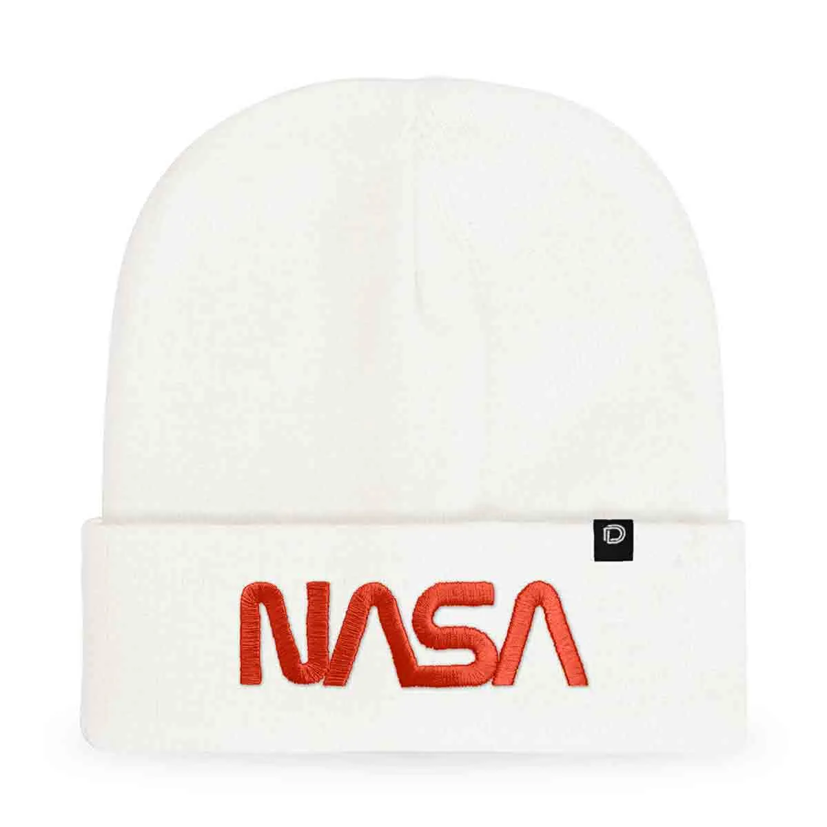 Dalix NASA Worm Logo Beanie