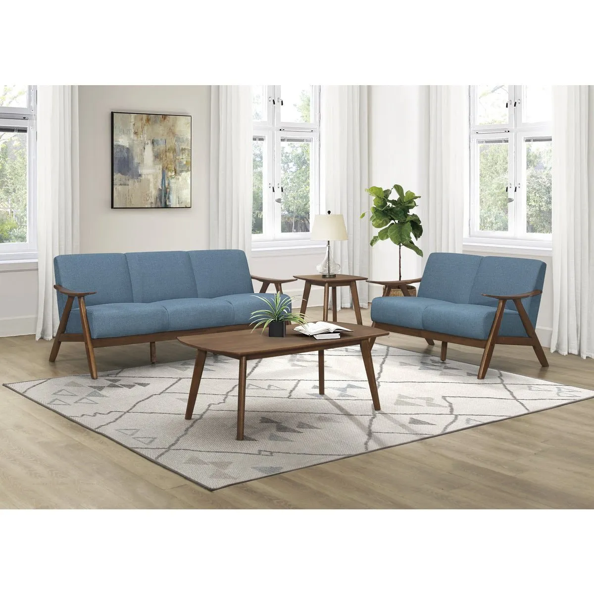 Damala Blue Sofa