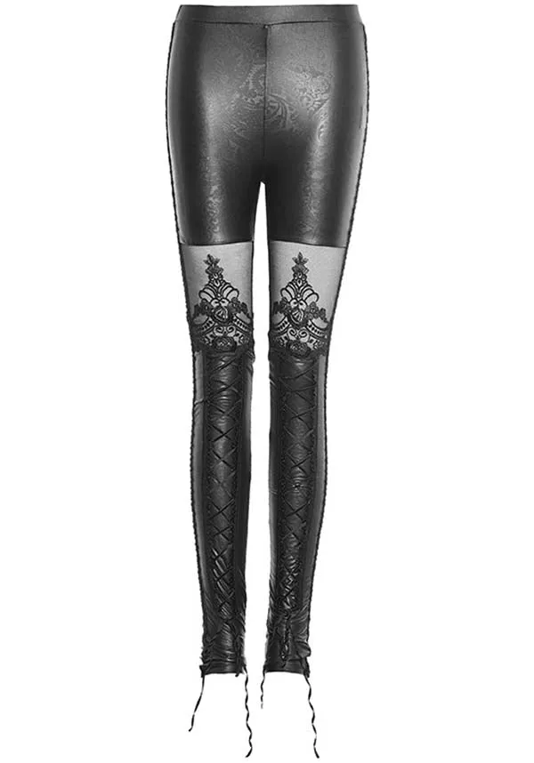 Destroyer Filigree Lace | LEGGINGS