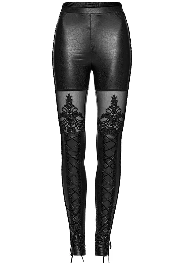 Destroyer Filigree Lace | LEGGINGS