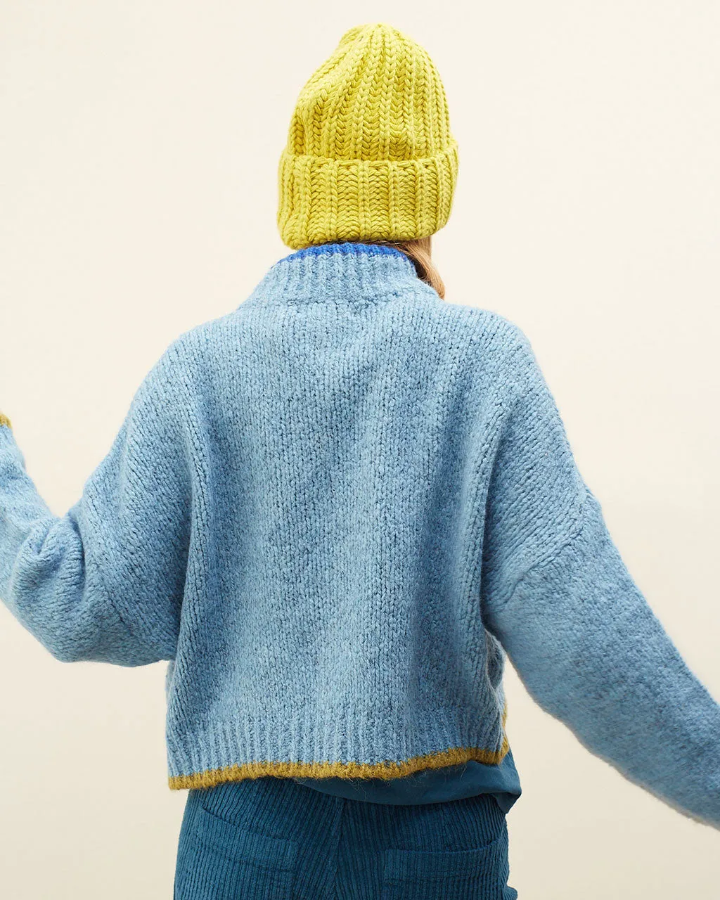 Ding Ding Cardigan - Blue