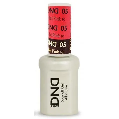 DND - Mood Change Gel - Hot Pink to Mulberry 0.5 oz - #D05