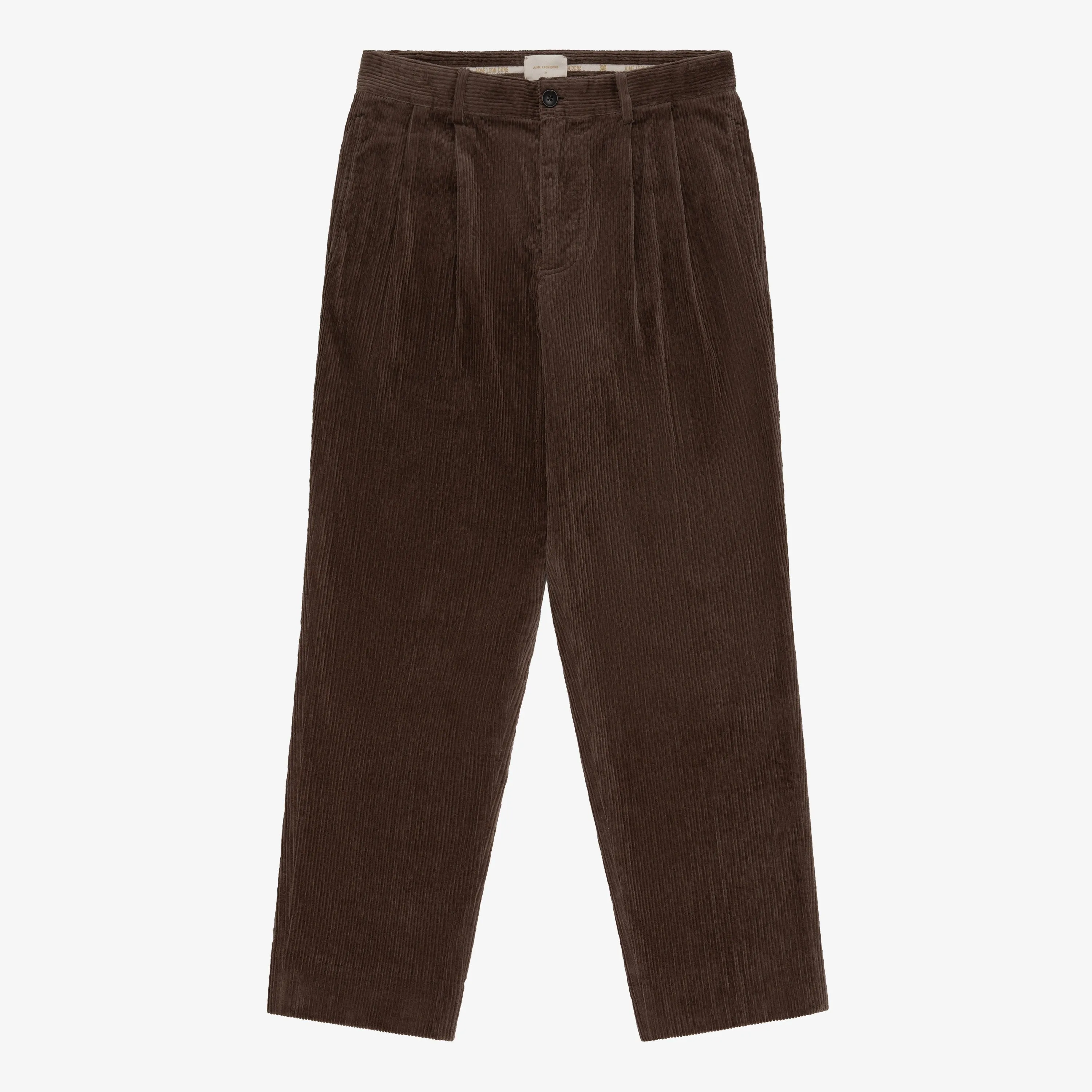 Double Pleated Corduroy Pant