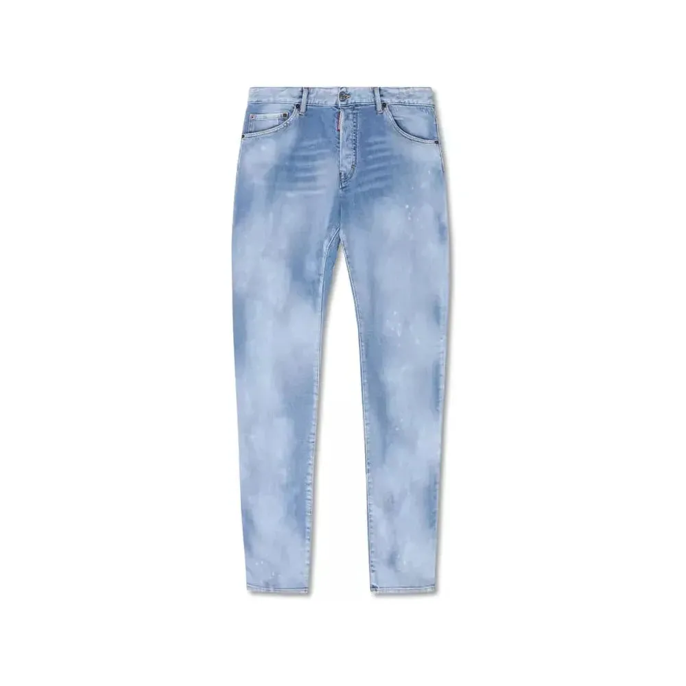 Dsquared² Cool Guy Light Blue Splatter Jeans