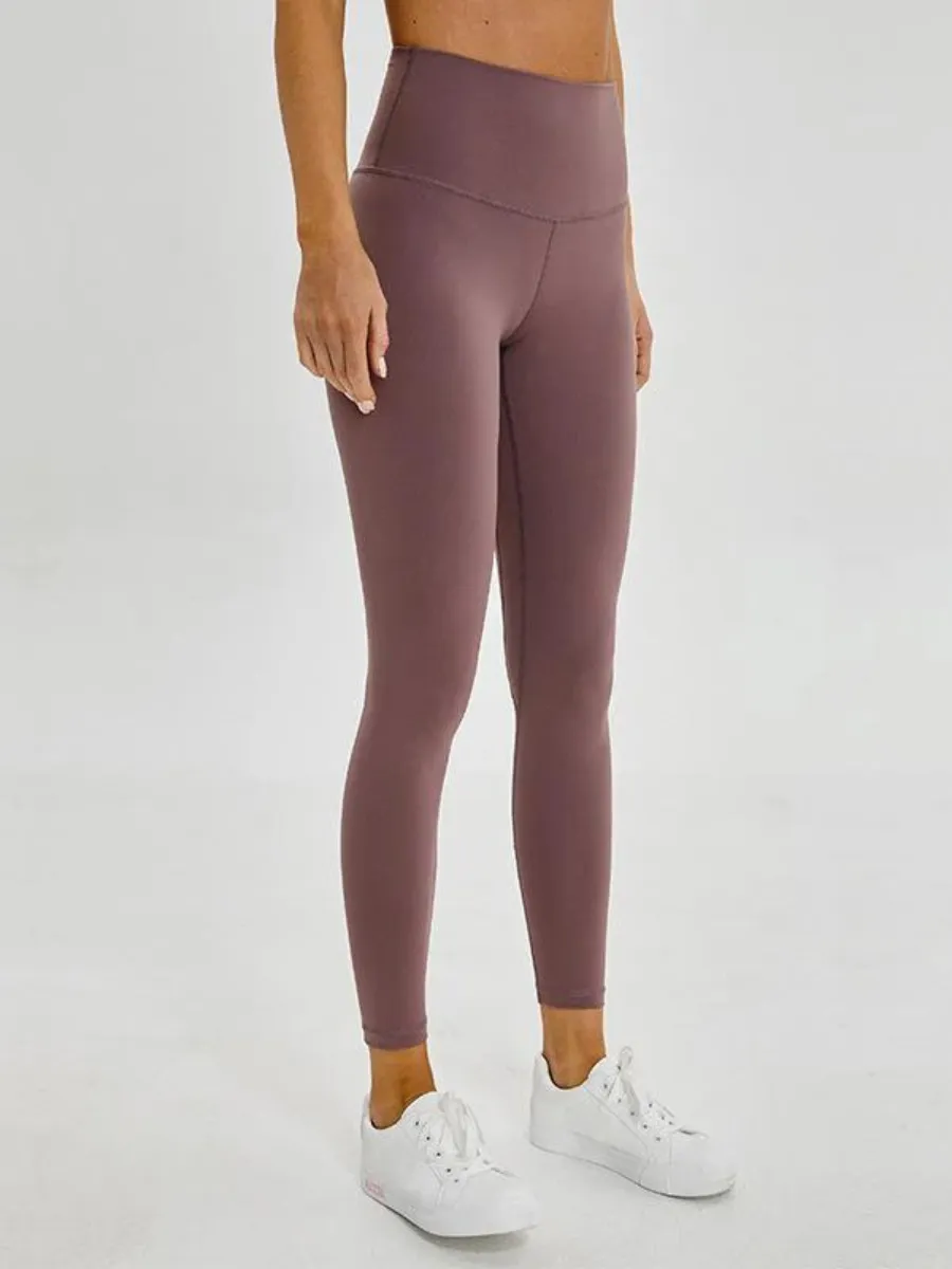 Easy Stretch 7/8 Leggings in Mauve (only XXS left)