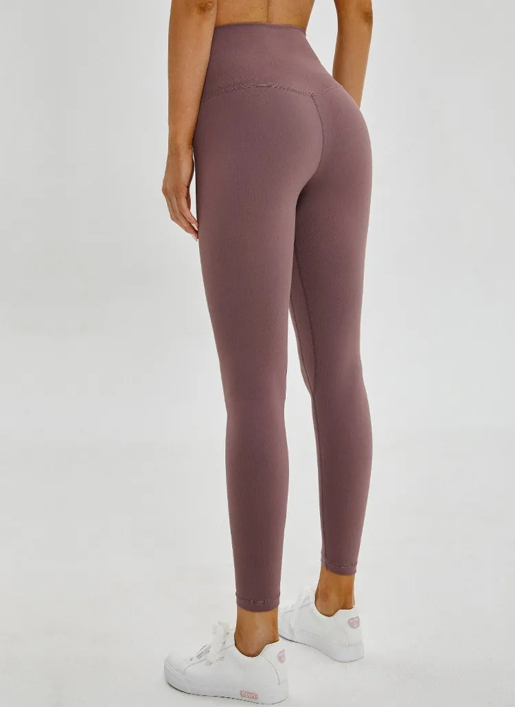 Easy Stretch 7/8 Leggings in Mauve (only XXS left)