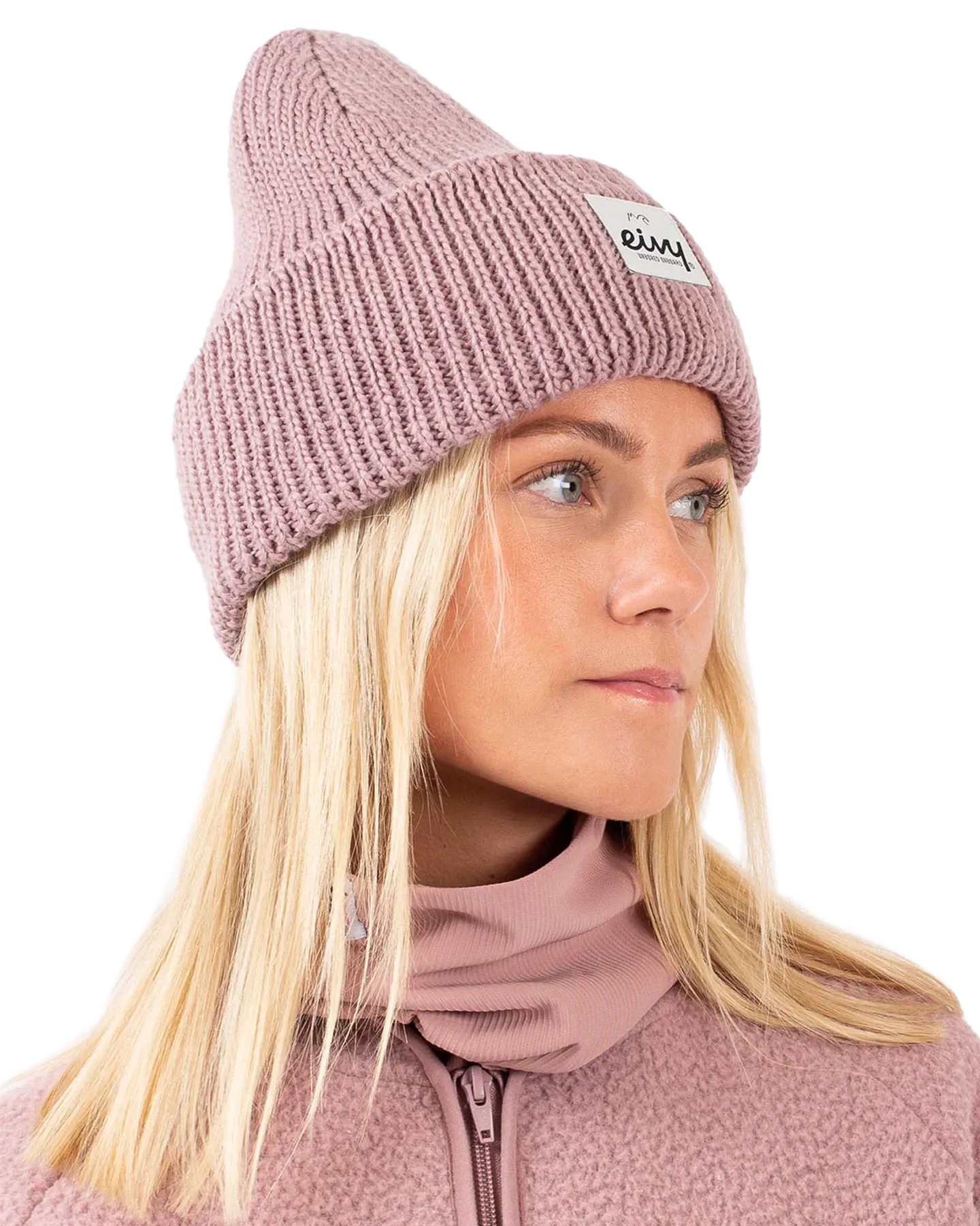 Eivy Easter Rib Wool Women's Beanie - Faded Woodrose