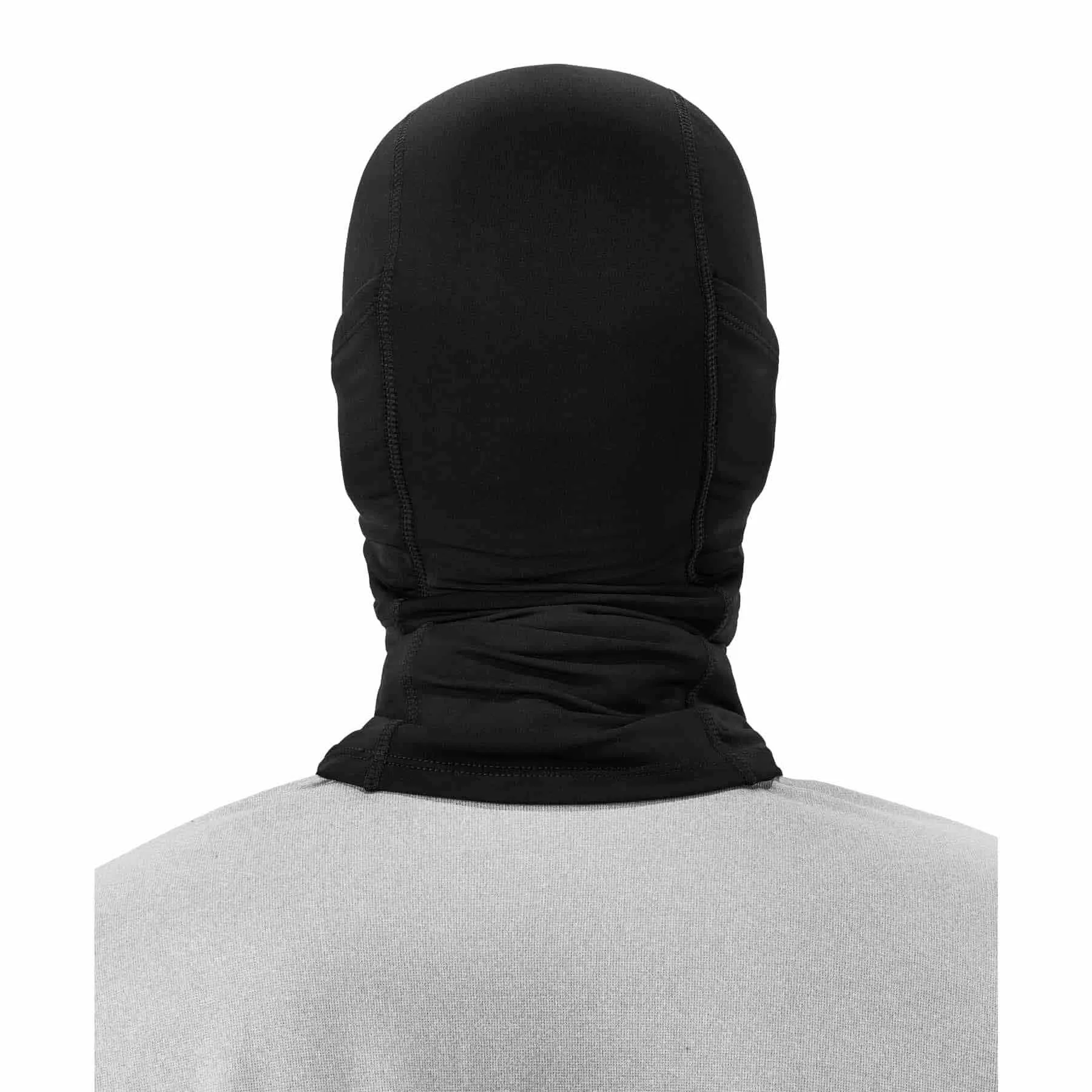 Ergodyne 16844 6844  Black Dual-Layer Balaclava Face Mask