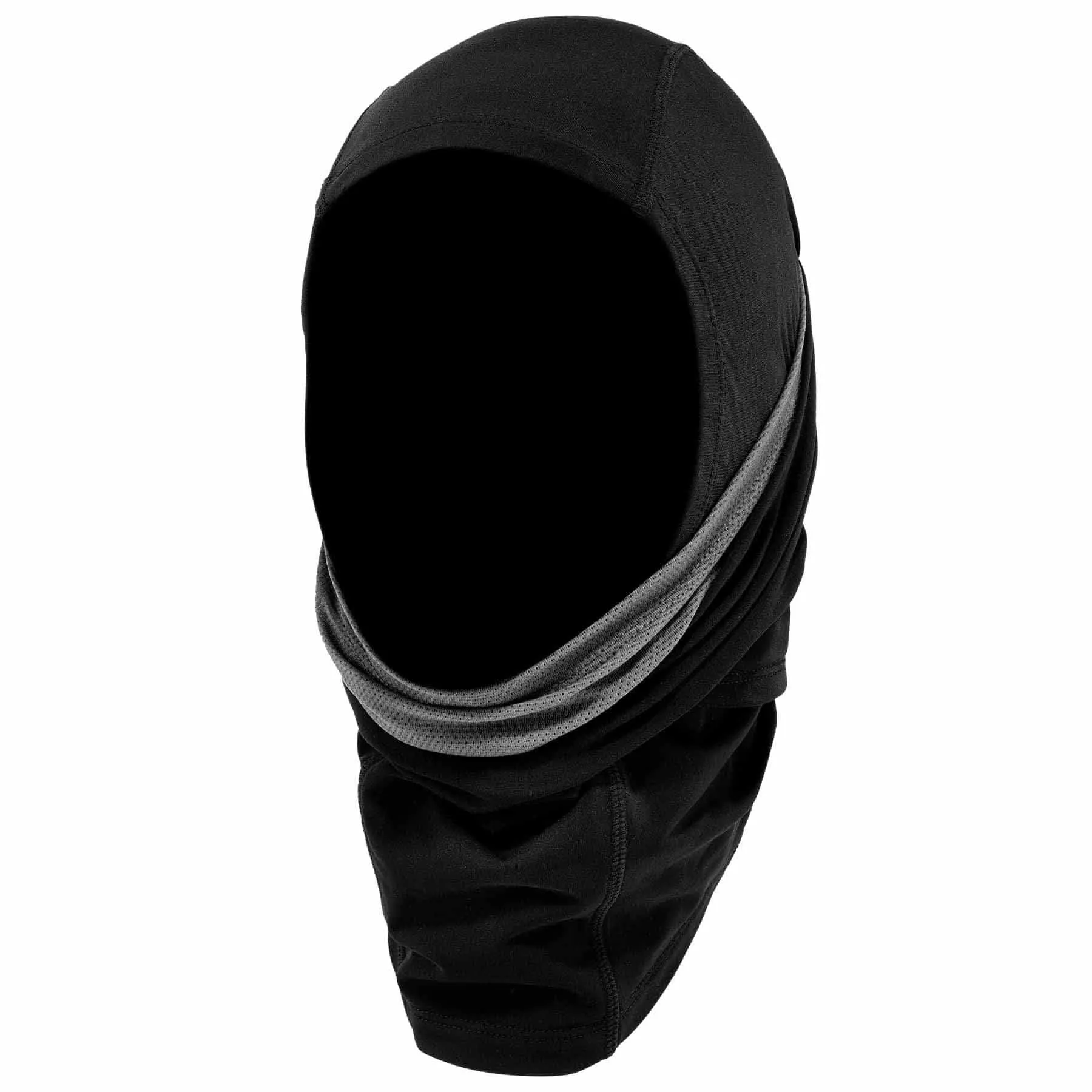 Ergodyne 16844 6844  Black Dual-Layer Balaclava Face Mask