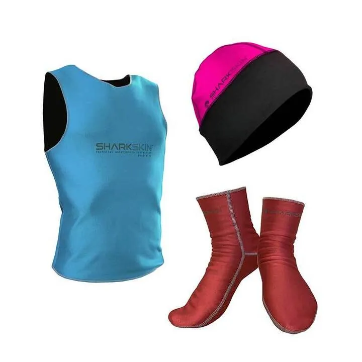 ESSENTIALS VEST MENS, SOCKS & BEANIE SPLASH OF COLOUR PACKAGE