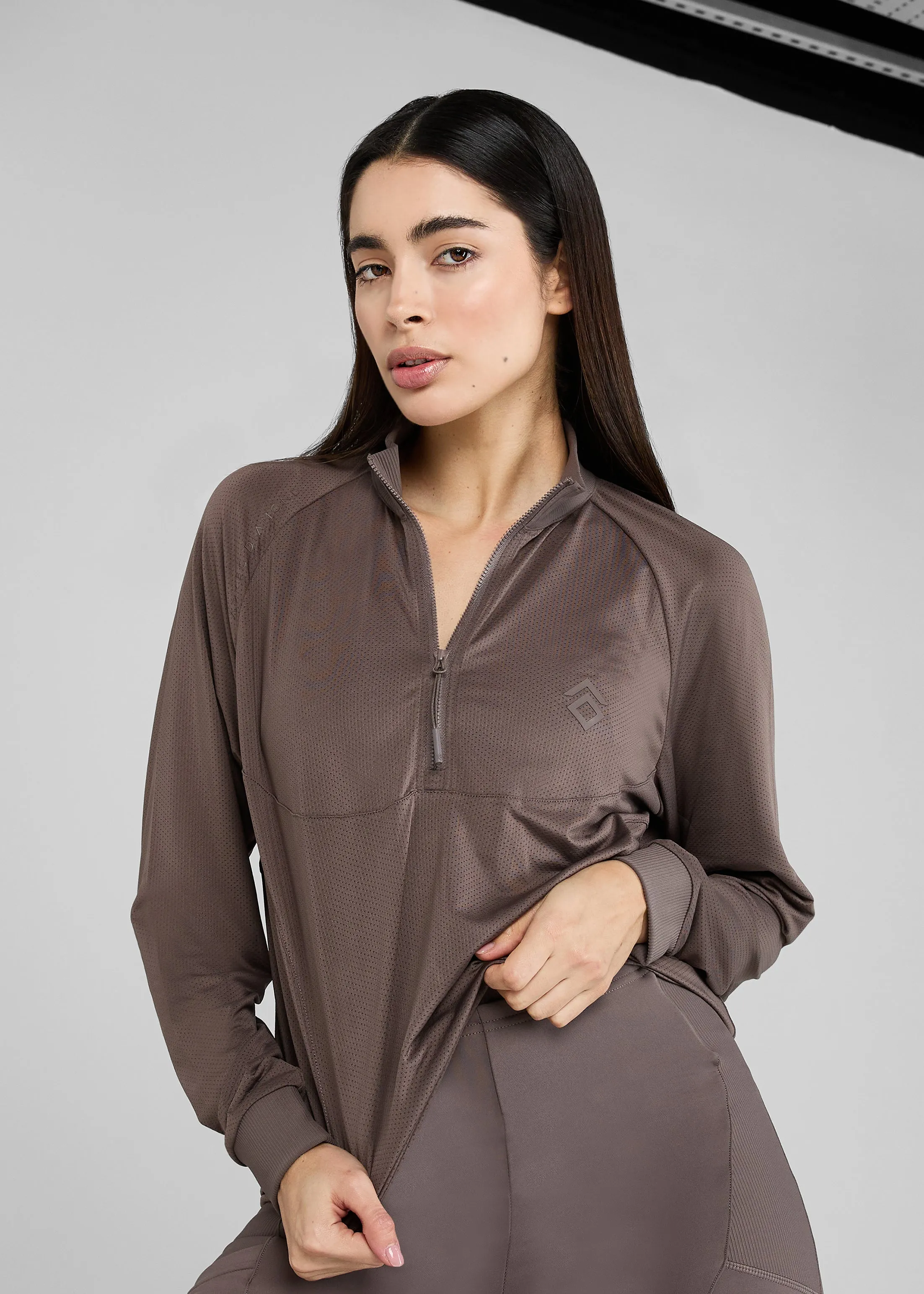 Fawn Long Sleeve Mesh Shirt