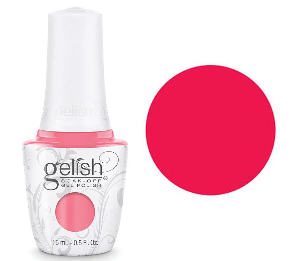 Gelish Professional Gel Polish Pacific Sunset - Pink Neon Creme - 15ML