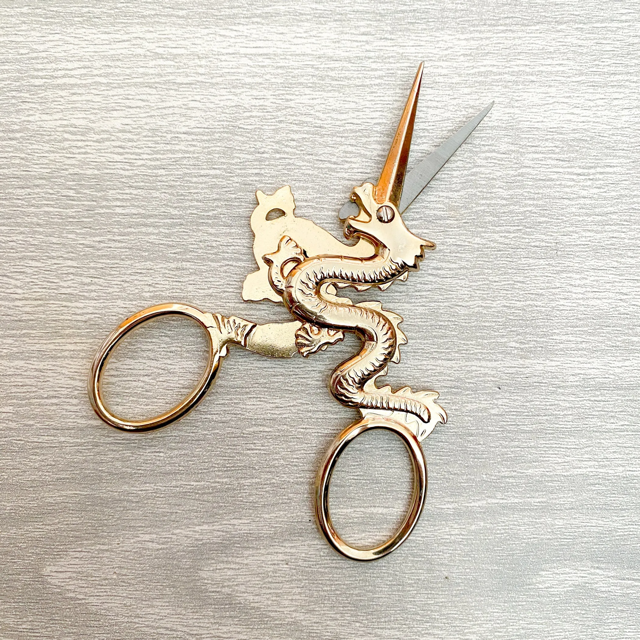 Gold Dragon Embroidery Scissors